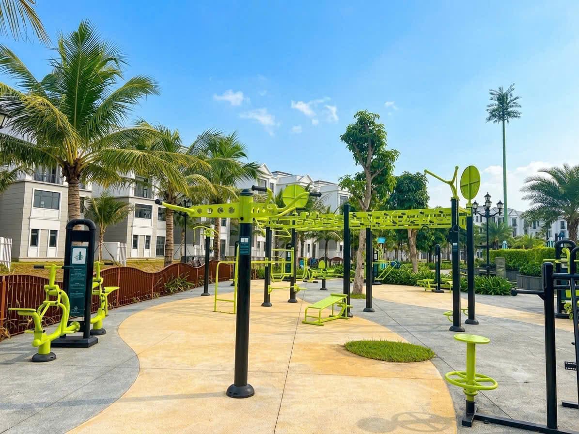 Thể thao ngoài trời tại phân khu Đảo Ngọc